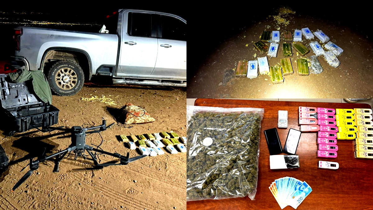 باستخدام طائرة مسيّرة!| اتّهام أربعة شبّان من جنوبيّ البلاد بعد محاولة تهريب كميات كبيرة من المخدّرات الخطيرة     