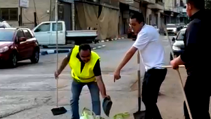 استمرار الحراك التطوعي في الناصرة: حملة تنظيف وتأهيل قرب مدرسة الشرق في الحي الشرقي