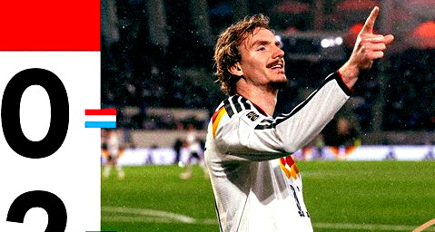 ألمانيا تهزم لوكسمبورغ قبل مباراة حاسمة ضد سلوفاكيا 