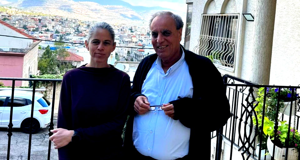 غزال أبو ريا يلتقي بروت ليفين لتعزيز الجولات التعليمية في سخنين