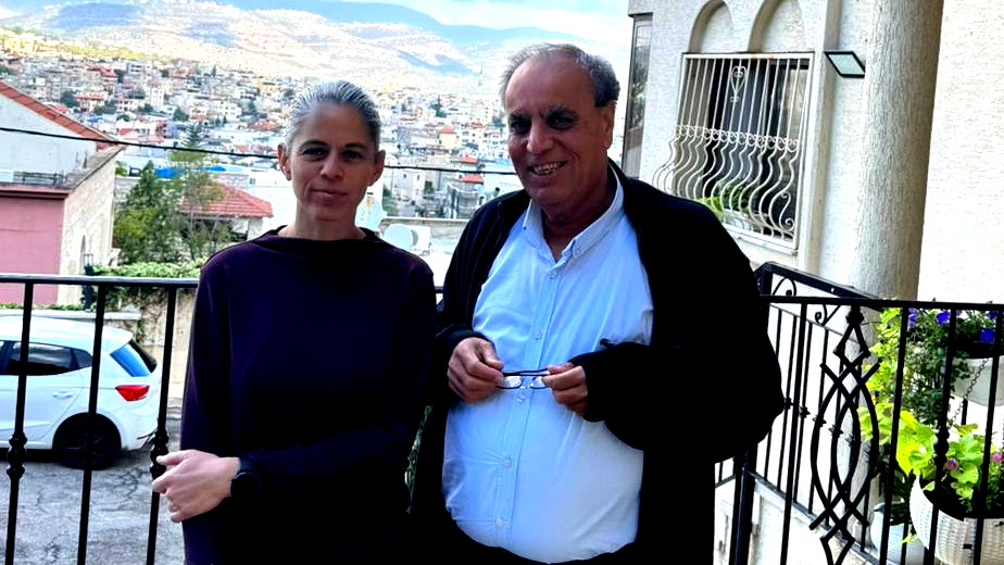 غزال أبو ريا يلتقي بروت ليفين لتعزيز الجولات التعليمية في سخنين