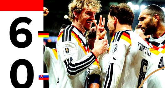 ألمانيا تكتسح سلوفاكيا بسداسية وتتأهل لكأس العالم 2026