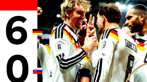ألمانيا تكتسح سلوفاكيا بسداسية وتتأهل لكأس العالم 2026