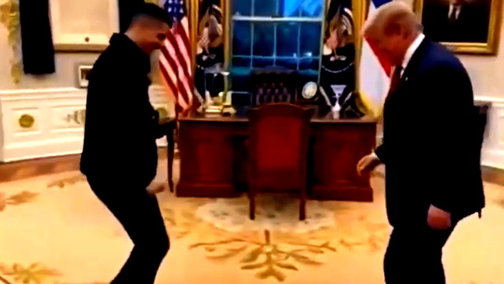 ترامب ينشر فيديو غريب مصمم بالذكاء الاصطناعي ويعلق: رونالدو رجل عظيم