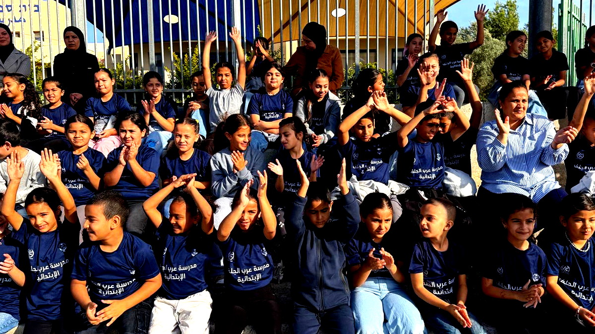  مدرسه الحلف بسمه طبعون تحتفل بيوم الطفل العالمي