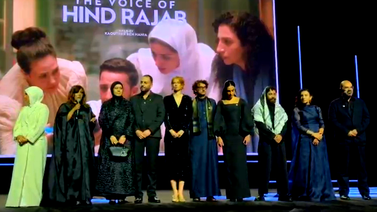 بحضور الأم وطاقم الهلال الأحمر: استقبال حافل لفيلم «صوت هند رجب» في افتتاح مهرجان الدوحة