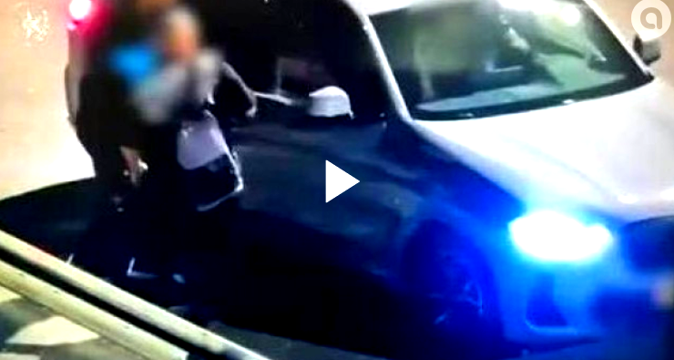 فيديو - مشتبه يرتدي زياً عسكرياً برتبة رقيب ويحاول تهريب عمال من الضفة للعمل في القدس 