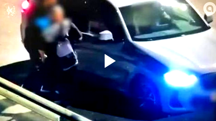 فيديو - مشتبه يرتدي زياً عسكرياً برتبة رقيب ويحاول تهريب عمال من الضفة للعمل في القدس 