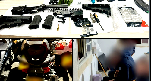 اعتقال خلية مسلحة من سخنين بعد القاء قنبلة 