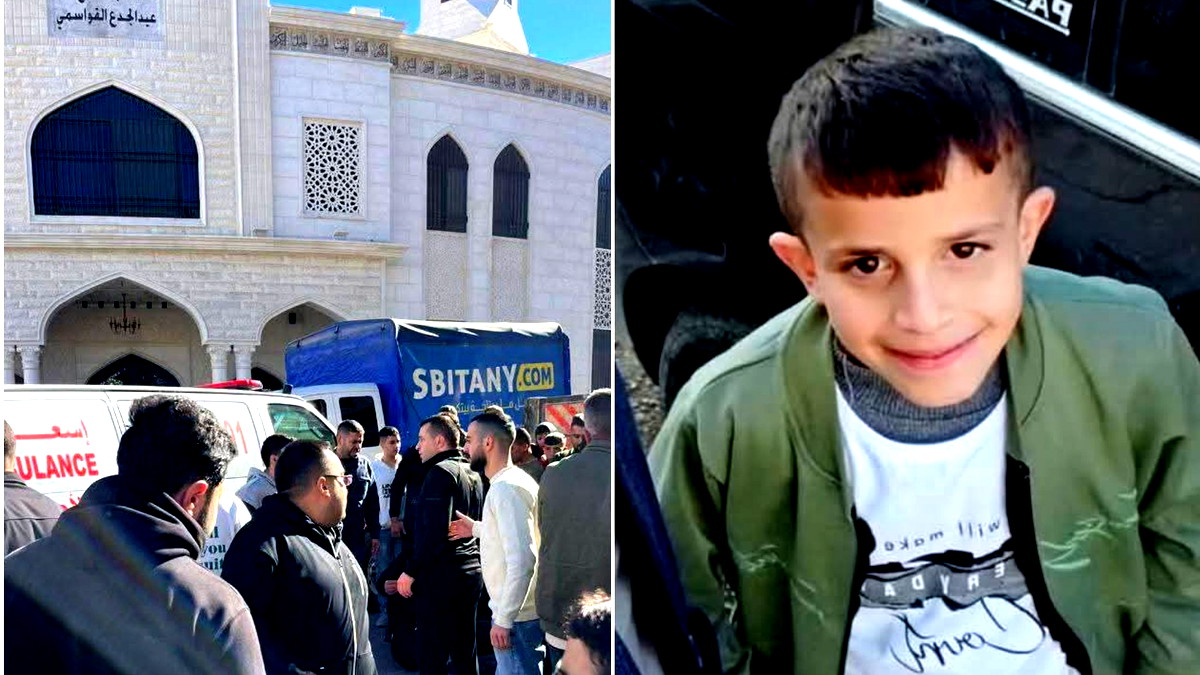 مصرع الطفل راشد معتصم سنقرط، إثر حادث دهس في الخليل 