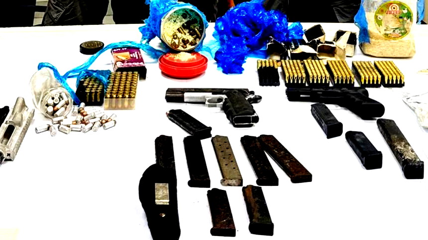 إغلاق موقع بناء في عرابة بعد ضبط كمية كبيرة من الأسلحة المخبأة