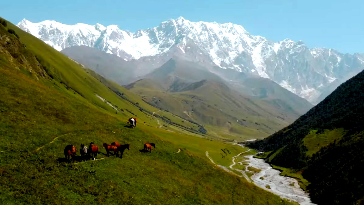 غودوري الجورجية تستقطب الزوار مع استعدادها لموسم الثلوج: تجارب ثلجية فريدة على القمم القوقازية