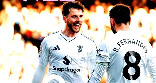 مانشستر يونايتد يصبح سادساً وبرونو فيرنانديز يجتاز رقم سكولز 