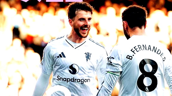 مانشستر يونايتد يصبح سادساً وبرونو فيرنانديز يجتاز رقم سكولز