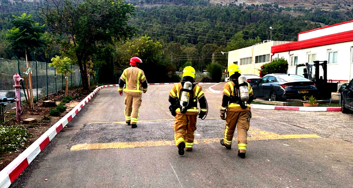 كريات شمونه: تسرّب مادة خطرة في مصنع 