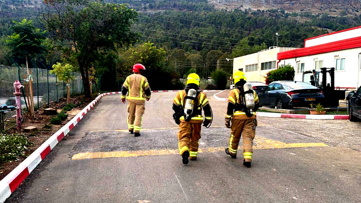 كريات شمونه: تسرّب مادة خطرة في مصنع 