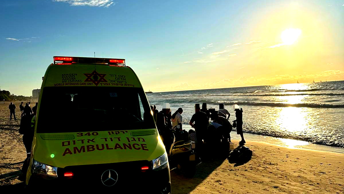 هرتسليا: غرق رجل (71 عاما) وحالته خطيرة 