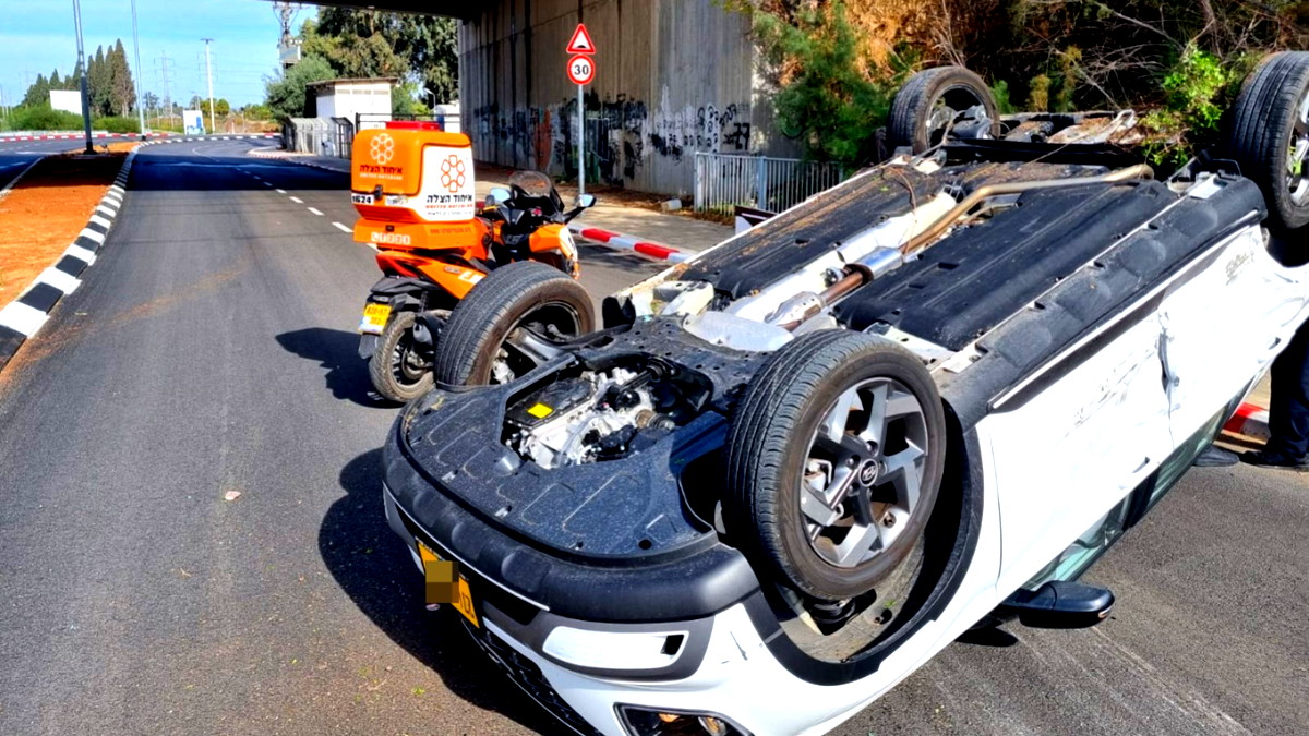 برديس حنا: إصابة 3 أشخاص بجراح متفاوتة إثر حادث طرق وانقلاب سيارة