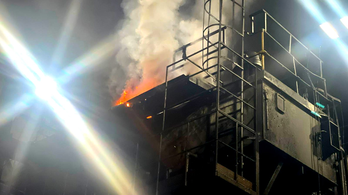 اندلاع حريق في مصنع بمدينة حيفا- لم تُسجل إصابات