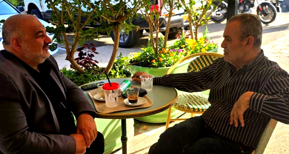 لقاء أول بين جمال زحالقة ومنصور عباس بعد انتخاب زحالقة رئيساً للجنة المتابعة 