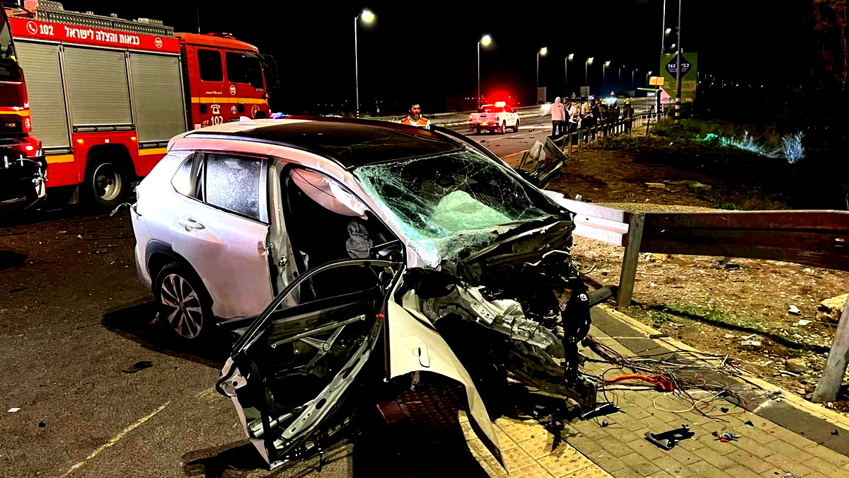 مصرع شاب و5 مصابين بينهم 3 في حالة خطيرة إثر حادث سير مروع على شارع 70 بالقرب من حيفا