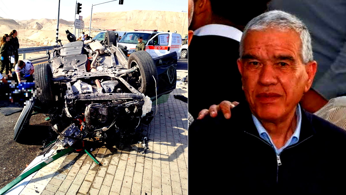 مصرع الحاج المقدسي علي داود ادكيدك وإصابة 9 آخرين جرّاء حادث طرق بين 4 مركبات على شارع 1 قرب البحر الميت