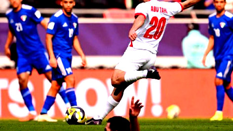 الأردن يتغلب على الكويت ويتأهل إلى ربع نهائي كأس العرب