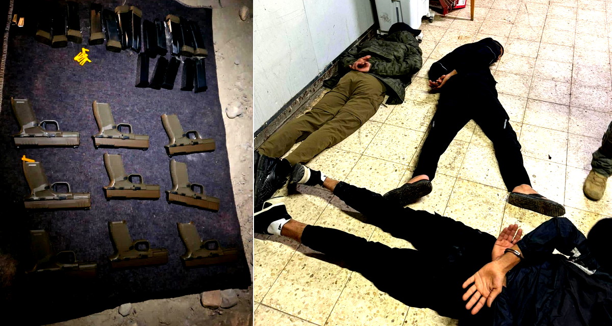 النقب: اعتقال 45 مشتبه وضبط أسلحة