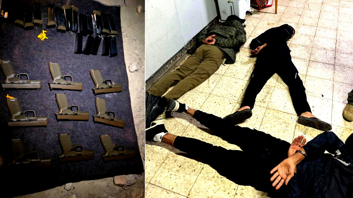 النقب: اعتقال 45 مشتبه وضبط أسلحة