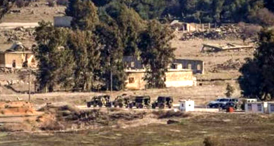 توغل ثماني آليات إسرائيلية باتجاه ريف القنيطرة: نصب حواجز وتفتيش منازل 