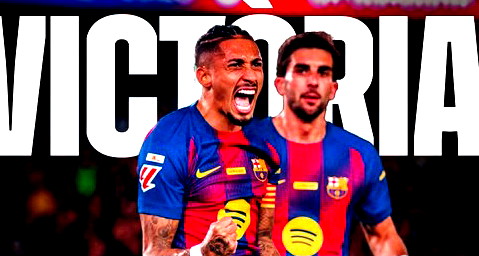 رافينيا ينهي صمود أوساسونا وبرشلونة يبتعد عن ريال مدريد بـ7 نقاط