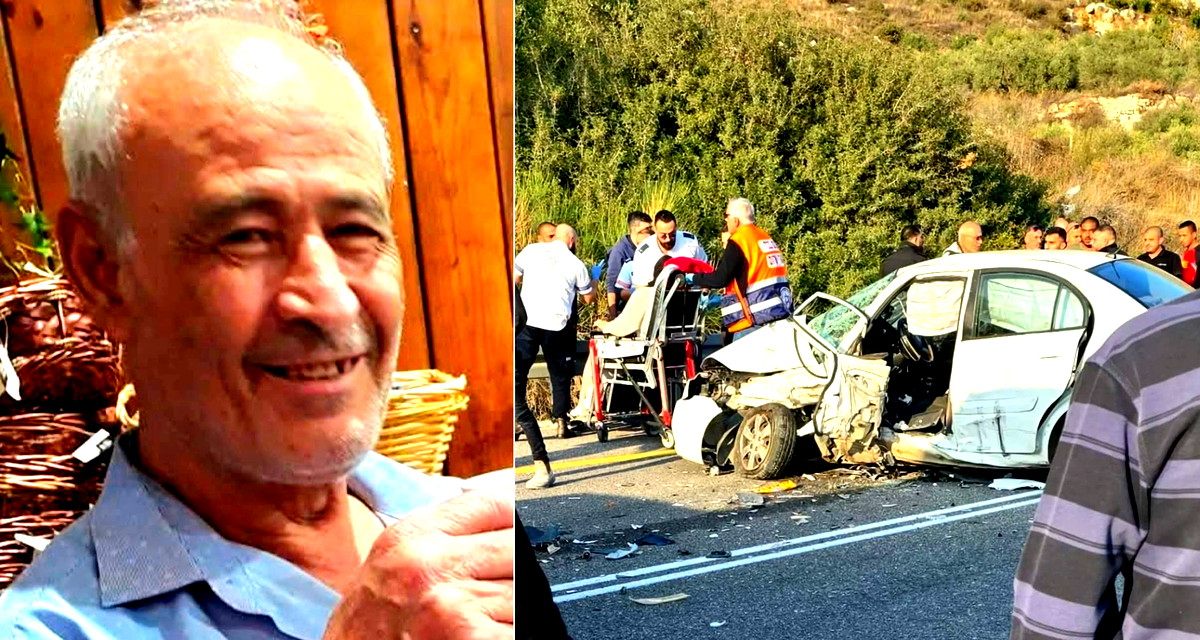 نحف: مصرع يوسف عمري (82 عاماً) في حادث طرق  