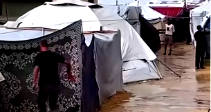 على الرّغم من الخروقات المستمرة!| المنخفض الجوي يشكّل مأساة لكلّ فردٍ في غزّة... تخوفات جمّة من عاصفة أخرى تضرب المنطقة 