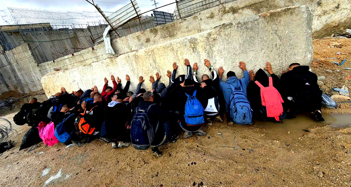 خلال الأسبوع المنصرم: اعتقال أكثر من 500 فلسطينيّ بشبهة الإقامة في البلاد بشكلٍ غير قانوني 