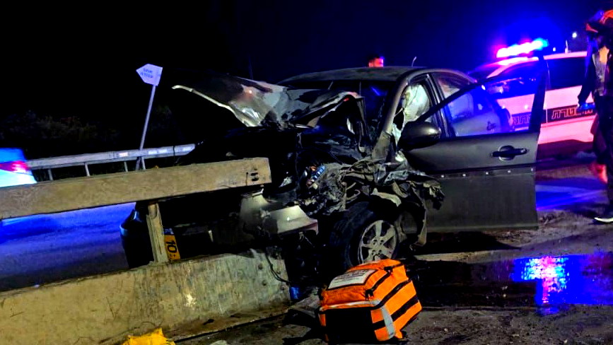 اصابات بحادث طرق على شارع 85 قرب عكا