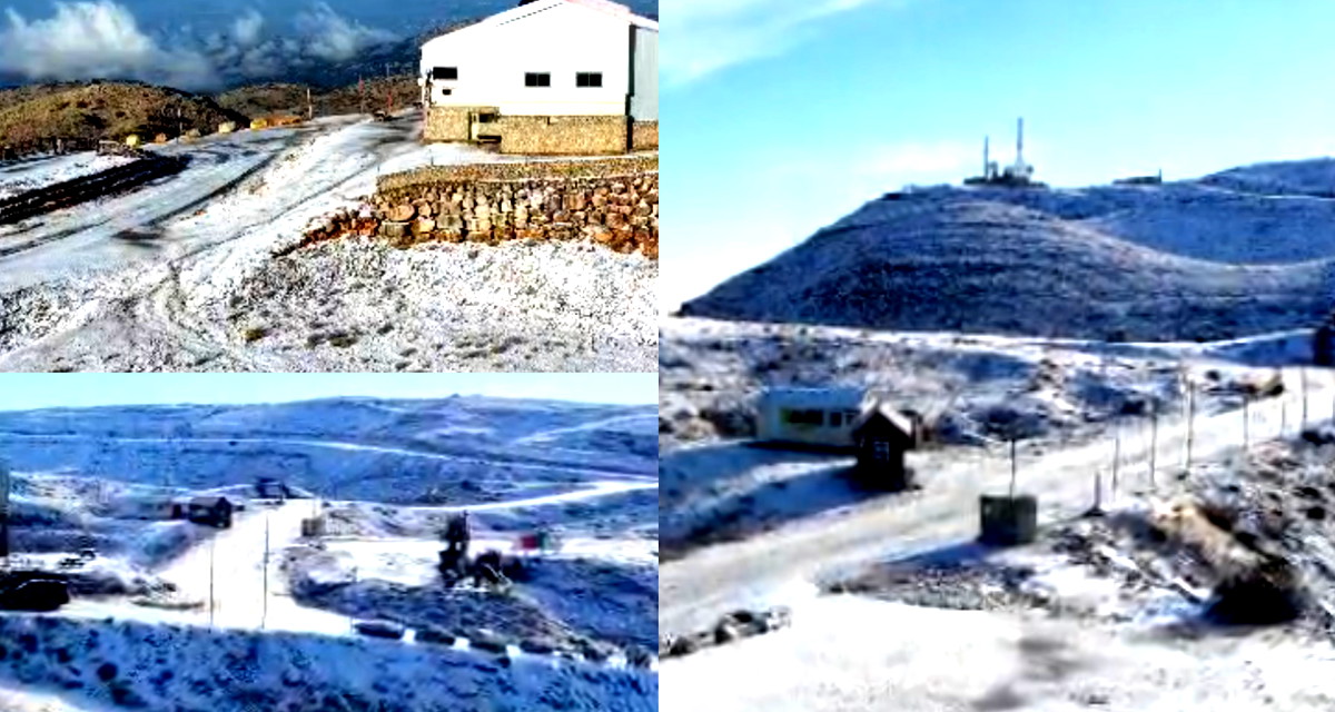 بالفيديو- الزّائر الأبيض يحلّ ضيفًا على قمة جبل الشّيخ ودرجات الحرارة تُلامس الصفر هناك... الموقع مفتوح أمام الزّوار 