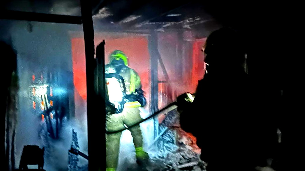 طمرة: حريق في مبنى متنقل دون اصابات