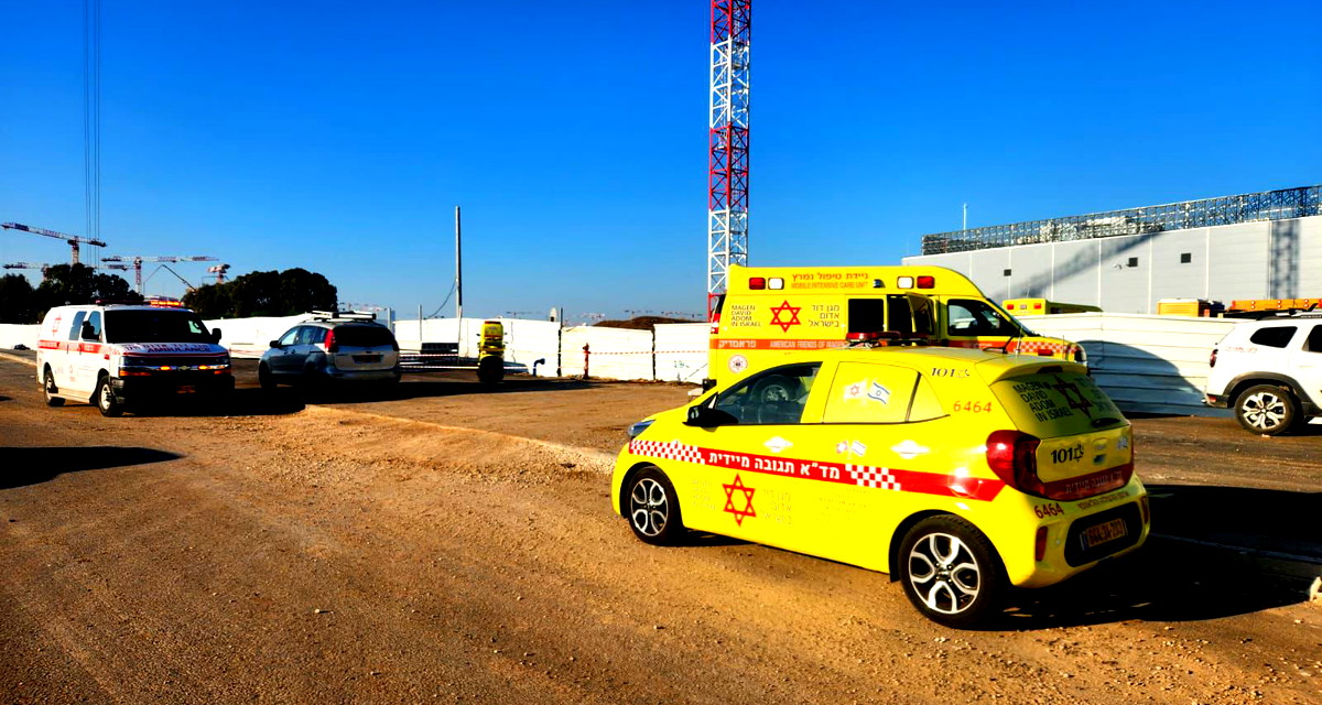 مصرع عامل اجنبي (30 عاما) بعد سقوط جسم ثقيل عليه في ورشة بناء في اور يهودا