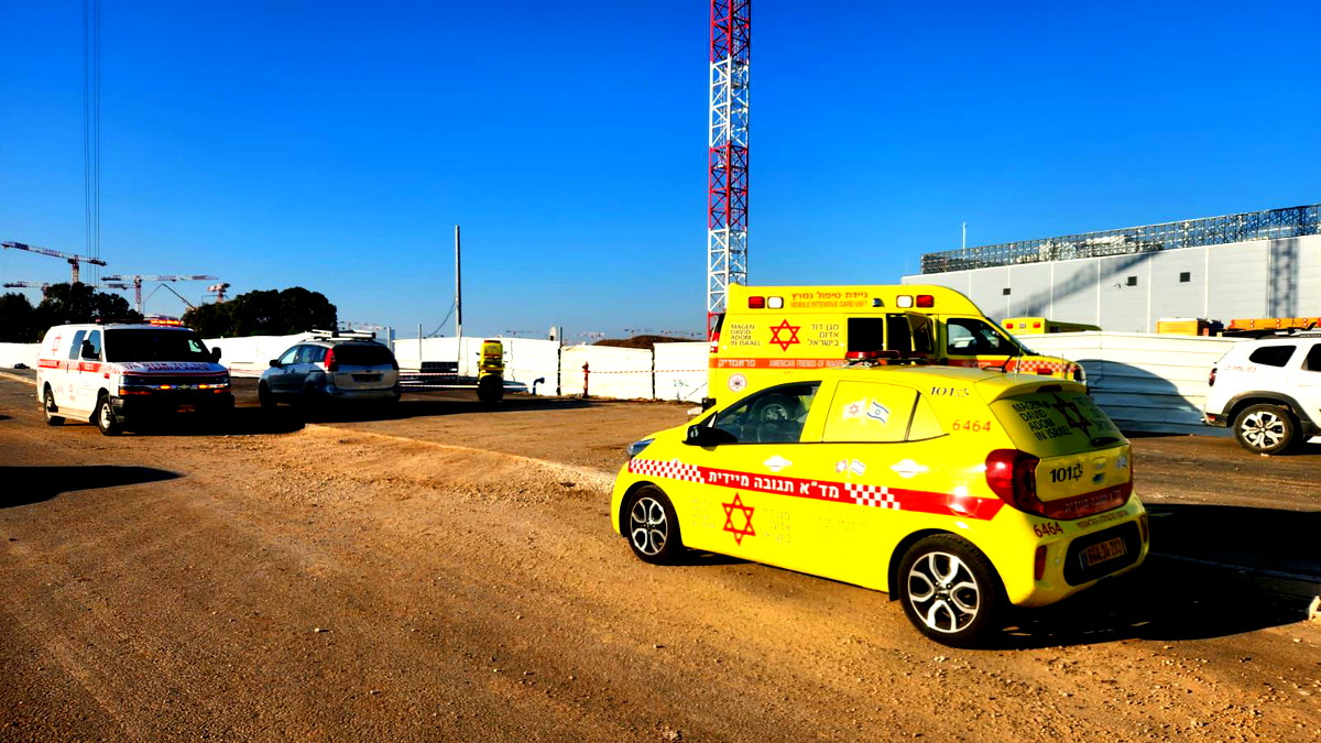 مصرع عامل اجنبي (30 عاما) بعد سقوط جسم ثقيل عليه في ورشة بناء في اور يهودا