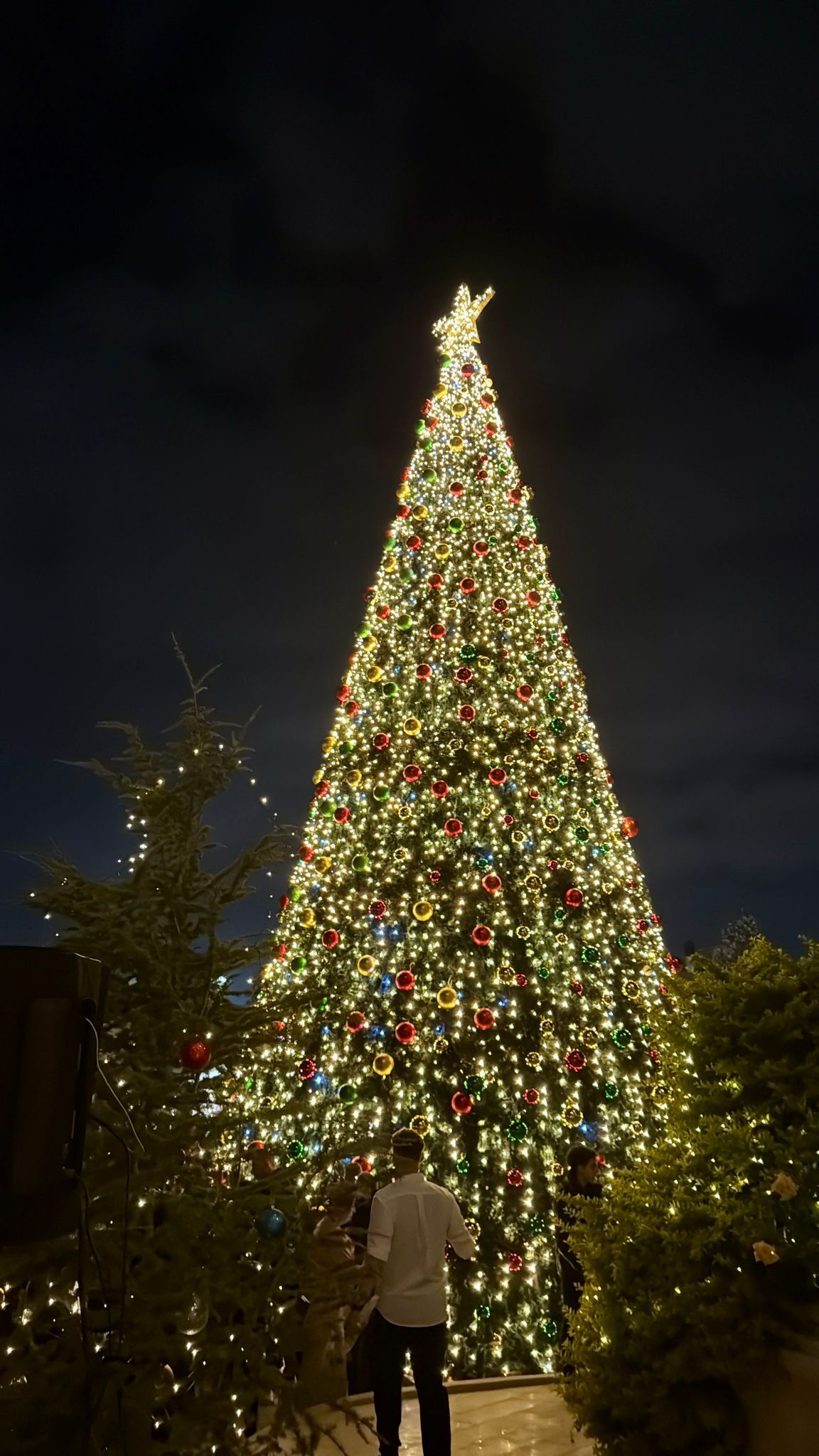 سخنين:احتفال الطائفة الأرثوذكسية بعيد إضاءة شجرة الميلاد 