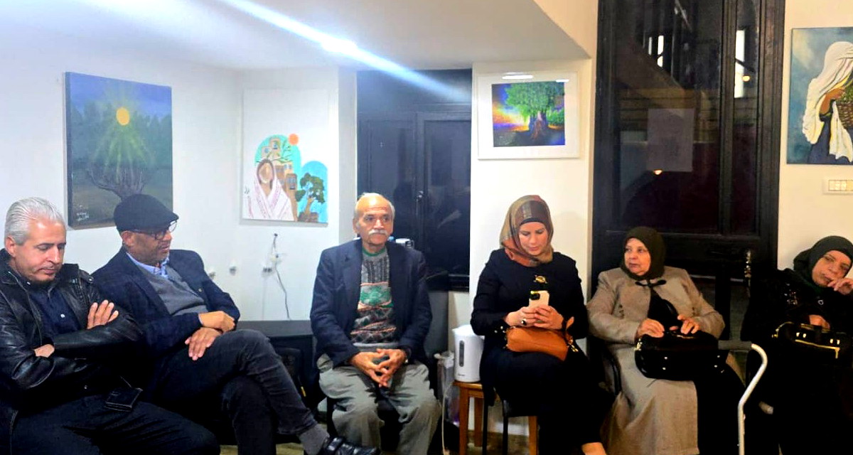 ندوة حوارية حول كتاب "جسر الزرقاء" في مؤسسة تنوير بمدينة حيفا