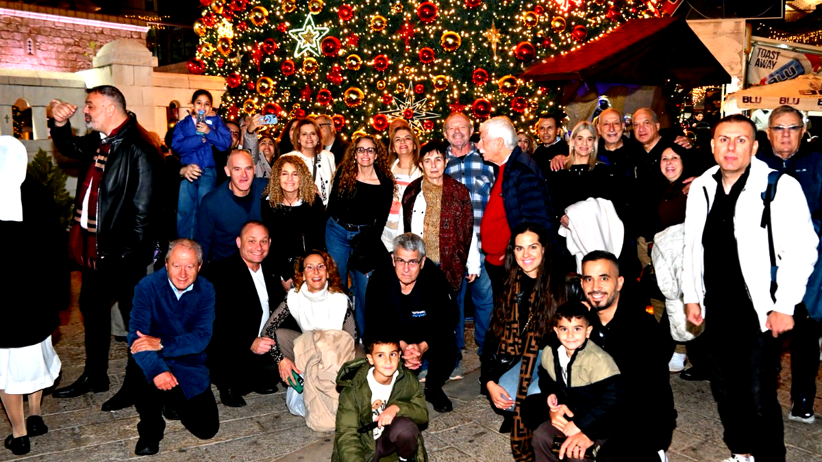 روتاري إسرائيل يحتفل بعيد الميلاد المجيد في الناصرة