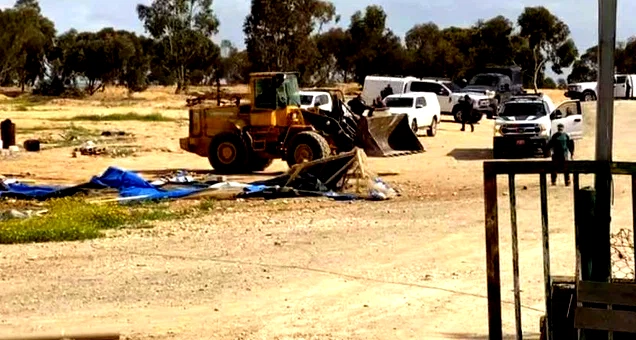 النقب: هدم مساكن وخيام أهالي قرية العراقيب للمرة الـ244 على التوالي