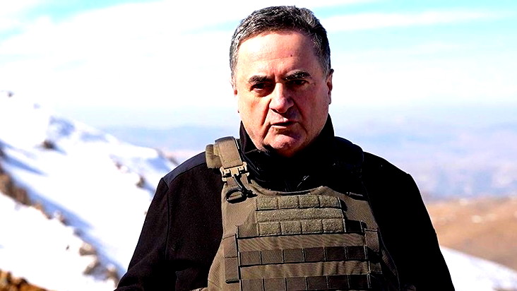 وزير الامن الإسرائيلي: لن نسمح بأي تهديد إيراني ولن ننسحب من جبل الشيخ