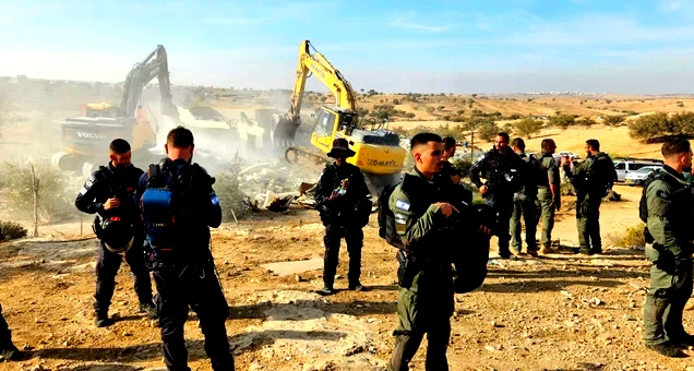 تقرير حركة "رجافيم" المتطرفة يكشف: تصاعد غير مسبوق في هدم المنازل بالنقب في عهد الحكومة الحالية مقارنة بعام 2021