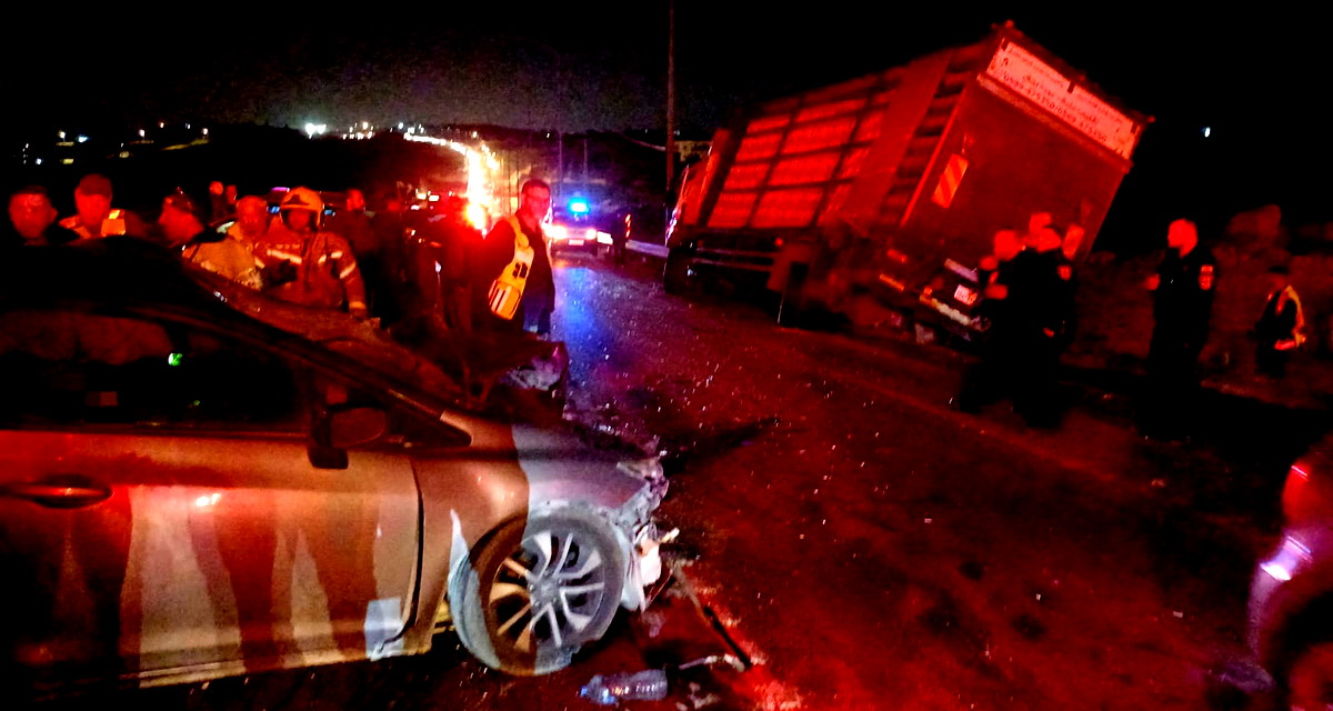 مصرع شخص جراء حادث طرق مروع على شارع رقم 60