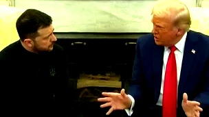 اللقاء المرتقب بين زيلينسكي وترامب يثير ضجة إعلامية كبيرة