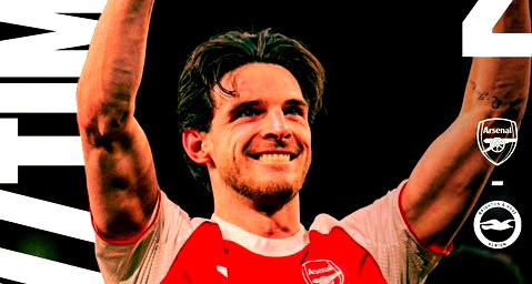 أرسنال يصمد أمام برايتون ليستعيد صدارة الدوري الإنجليزي