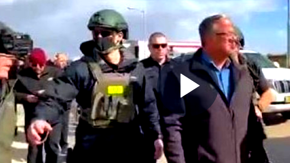 فيديو - بن غفير في ترابين الصانع : نحن أصحاب البيت وسنضع حداً للمجرمين في النقب