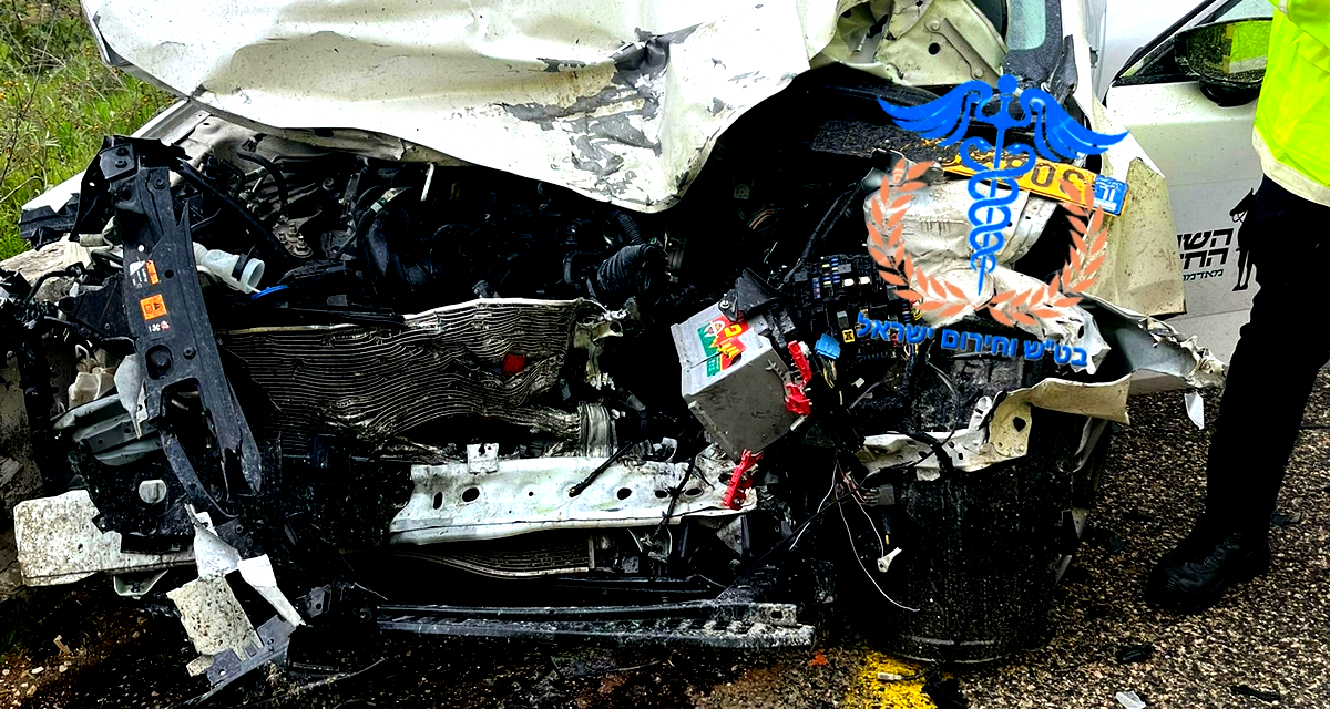 اصابة خطيرة وأخرى طفيفة بحادث طرق على مفرق جولاني قرب بلدة طرعان 